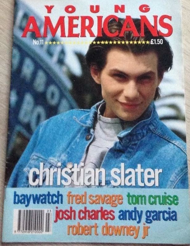 YOUNG AMERICANS magazine side cover Issue 11  1990