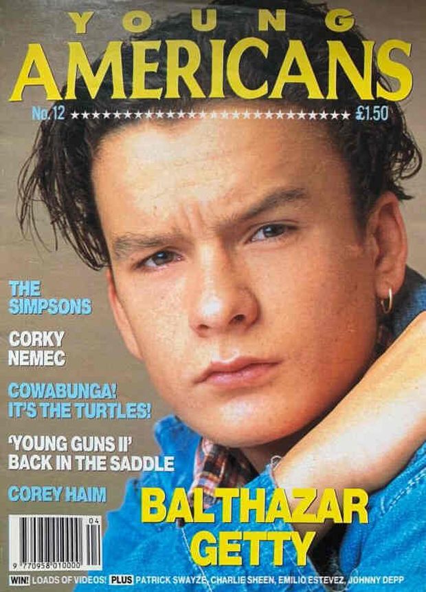YOUNG AMERICANS magazine side cover Issue 12   1990