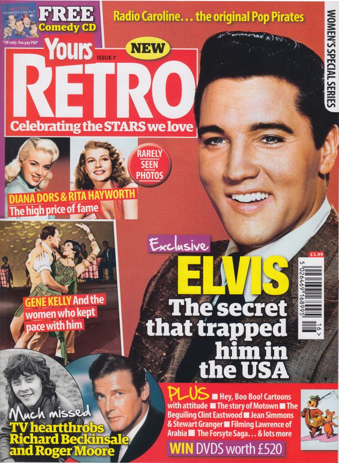YOURS RETRO magazine side cover Issue 7 27 July 2017