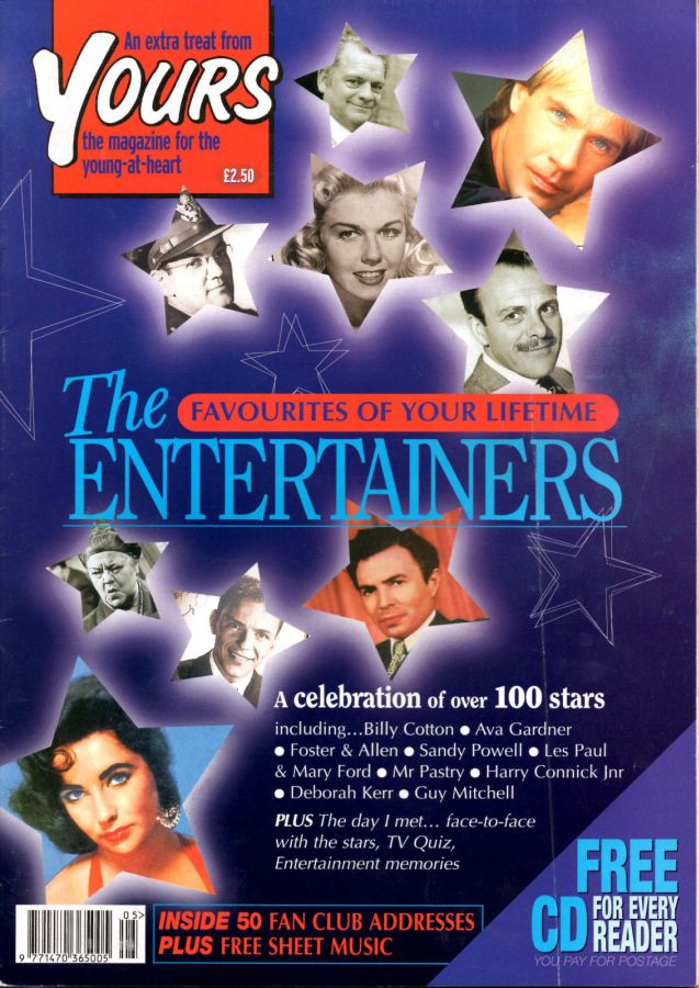 YOURS (UK) magazine side cover  2000