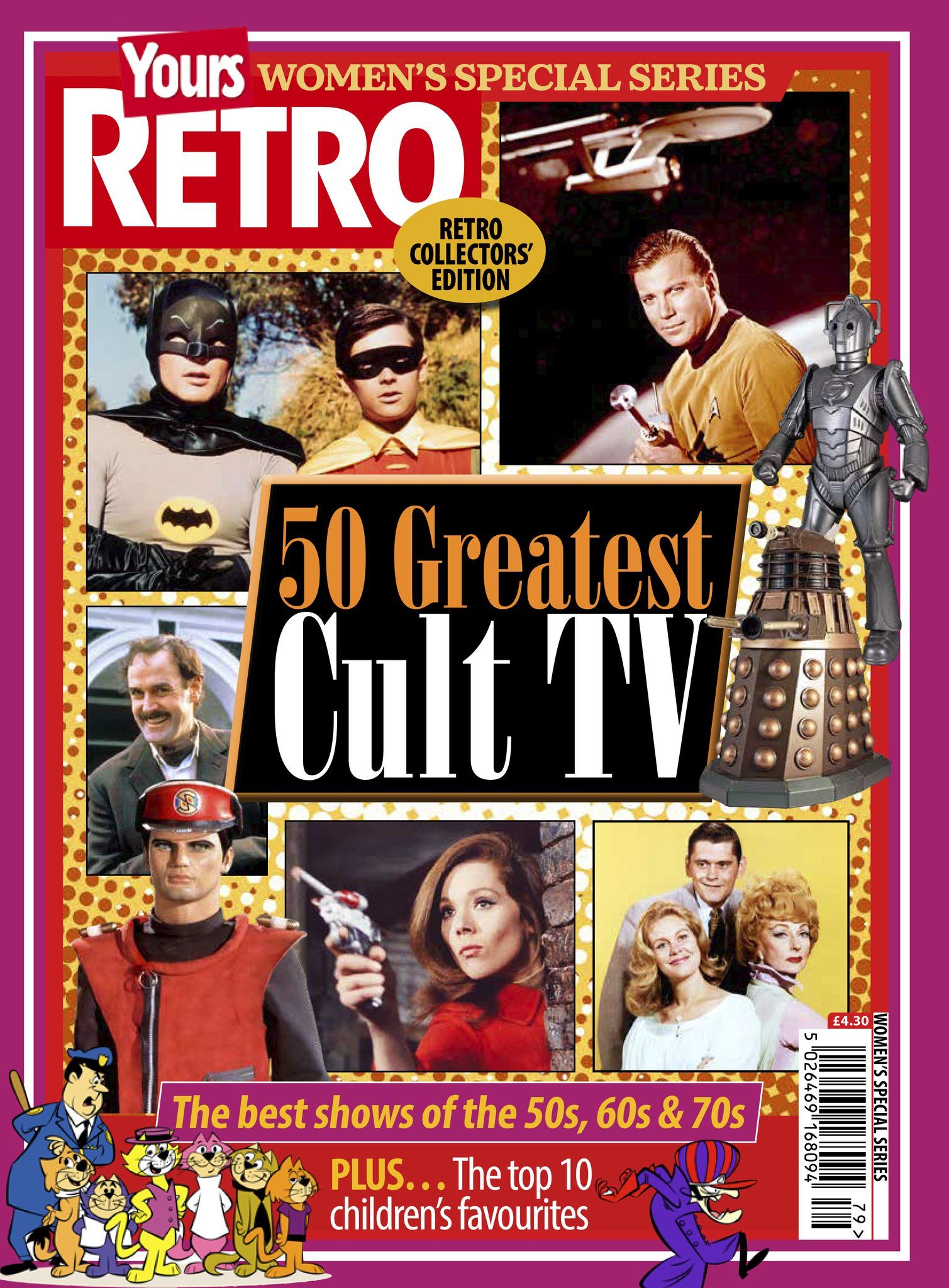 YOURS RETRO magazine side cover  Special  July 2023