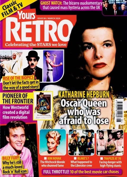 YOURS RETRO magazine side cover Issue 98  March 2026