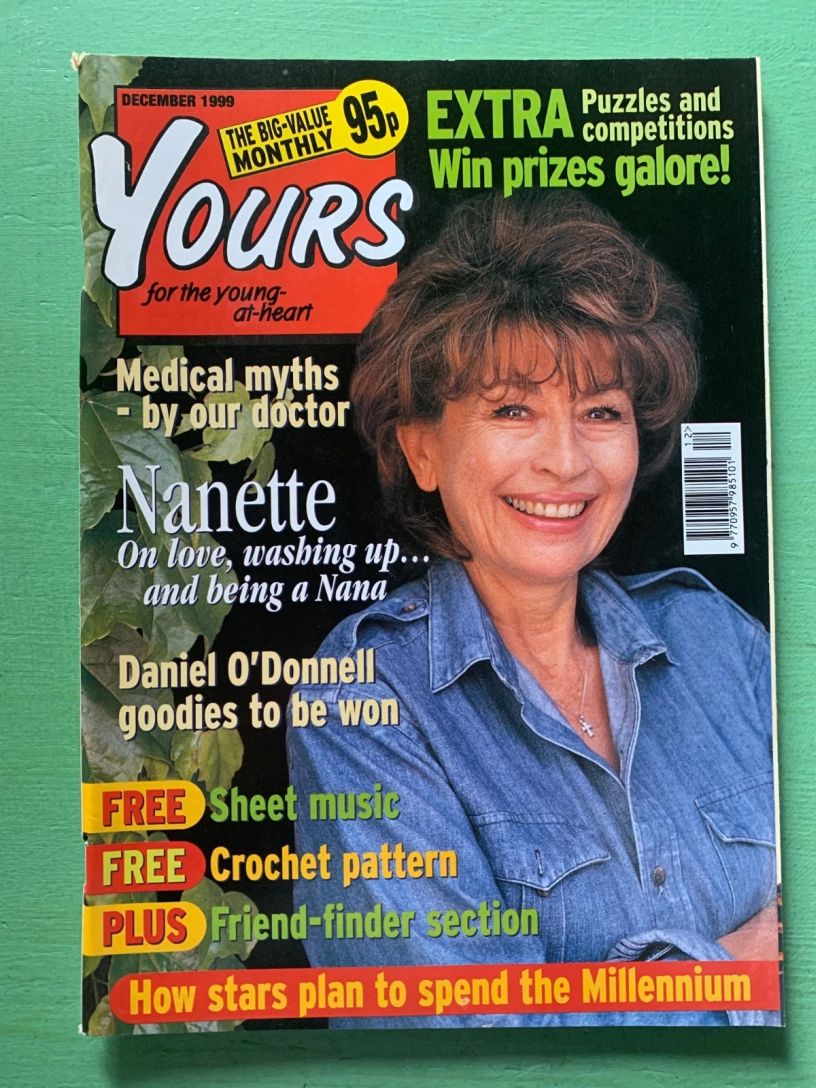 YOURS 2000S magazine side cover  December 1999