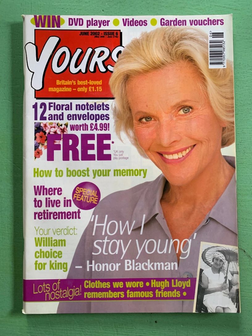 YOURS 2000S magazine side cover  June 2002