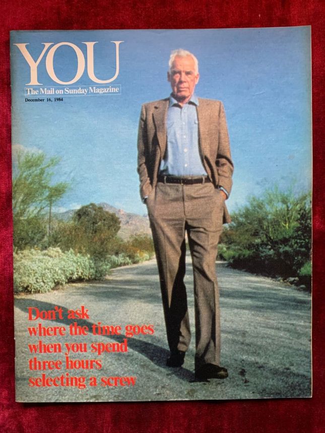 YOU magazine side cover 16 December 1984