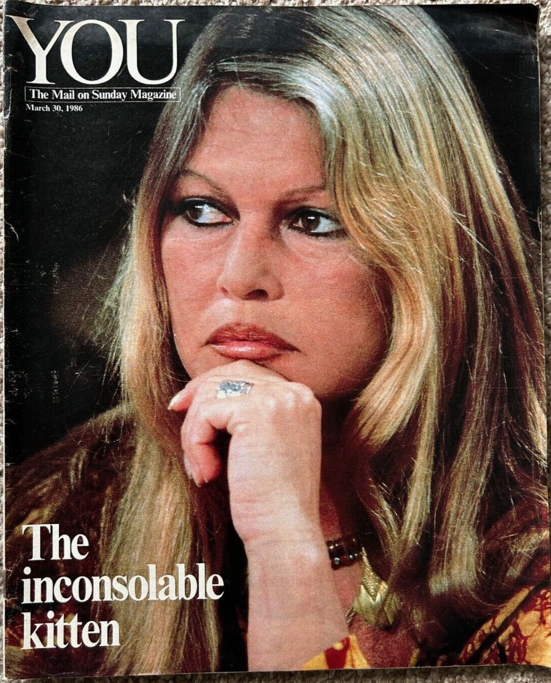 YOU magazine side cover 30 March 1986