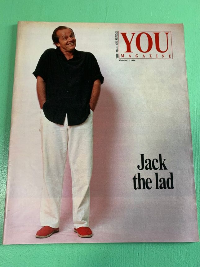 YOU magazine side cover 12 October 1986