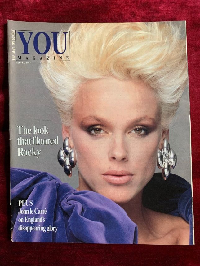 YOU magazine side cover 12 April 1987