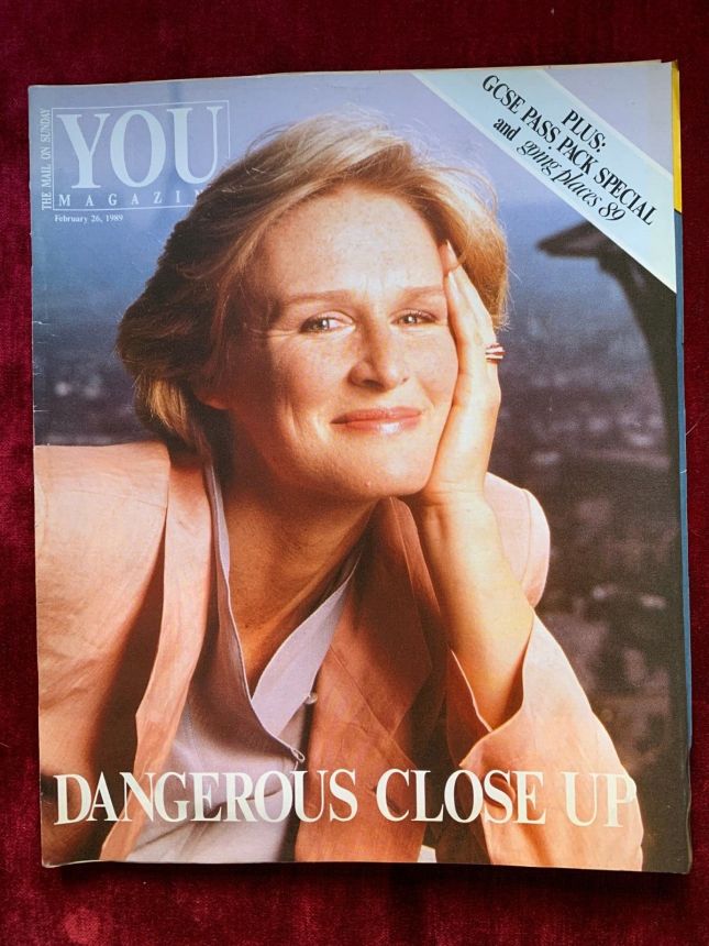 YOU magazine side cover 26 February 1989