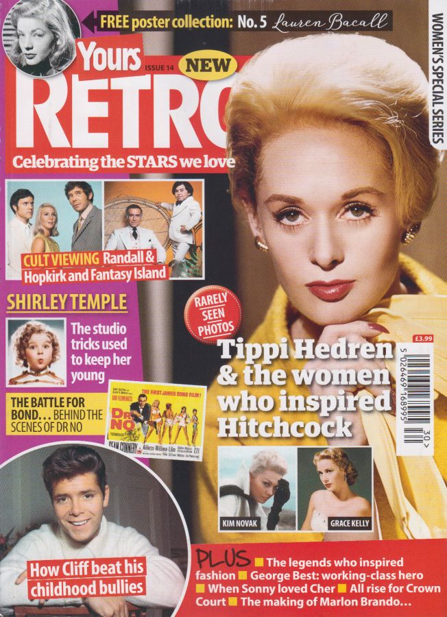 YOURS RETRO magazine side cover Issue 14 18 October 2018