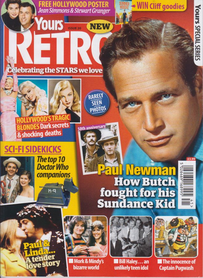 YOURS RETRO magazine side cover Issue 20 1 November 2019