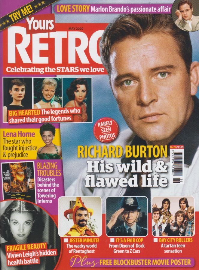 YOURS RETRO magazine side cover Issue 26  May 2020