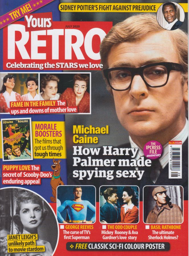 YOURS RETRO magazine side cover Issue 28  July 2020