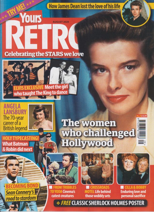 YOURS RETRO magazine side cover Issue 29  August 2020