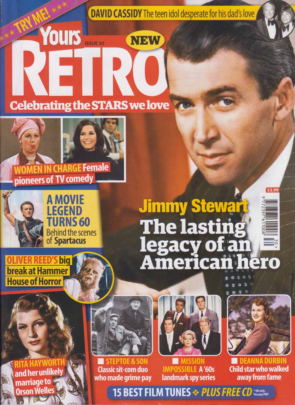 YOURS RETRO magazine side cover Issue 30  September 2020