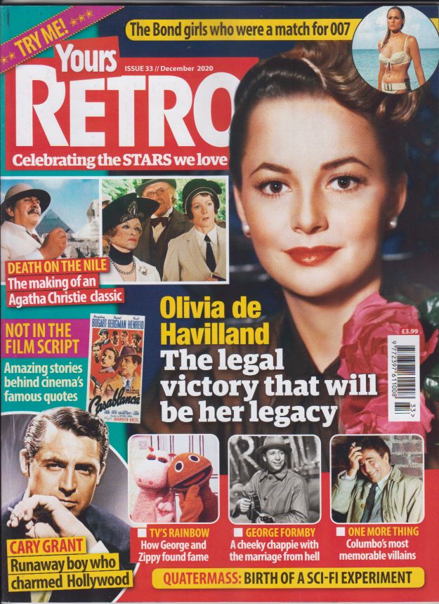 YOURS RETRO magazine side cover Issue 33  December 2020
