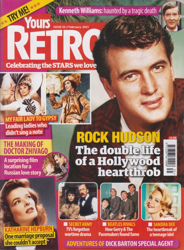 YOURS RETRO magazine side cover Issue 35  February 2021