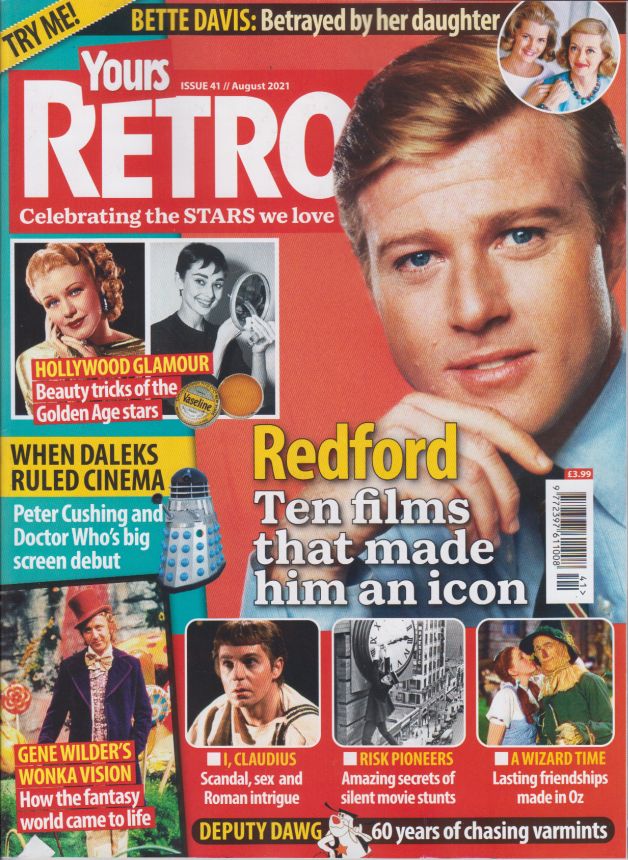 YOURS RETRO magazine side cover Issue 41  August 2021