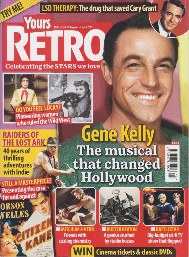 YOURS RETRO magazine side cover Issue 42  September 2021