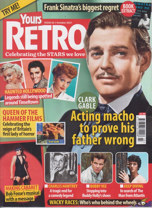 YOURS RETRO magazine side cover Issue 43  October 2021