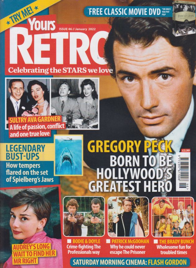 YOURS RETRO magazine side cover Issue 46  January 2022