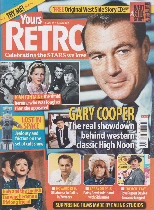YOURS RETRO magazine side cover Issue 49  April 2022