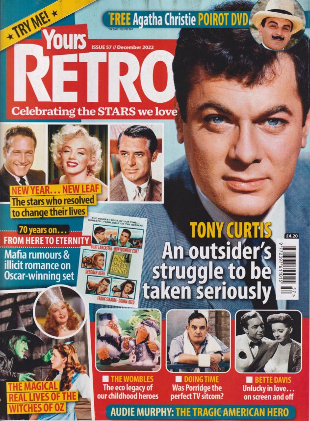 YOURS RETRO magazine side cover Issue 57  December 2022