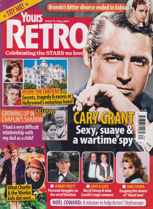YOURS RETRO magazine side cover Issue 74  May 2024