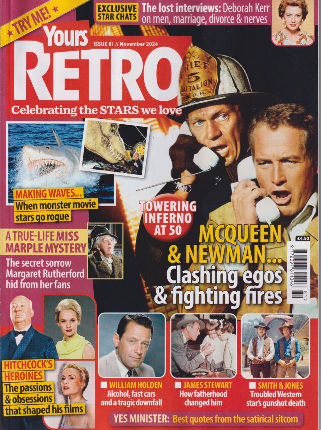 YOURS RETRO magazine side cover Issue 81  November 2024