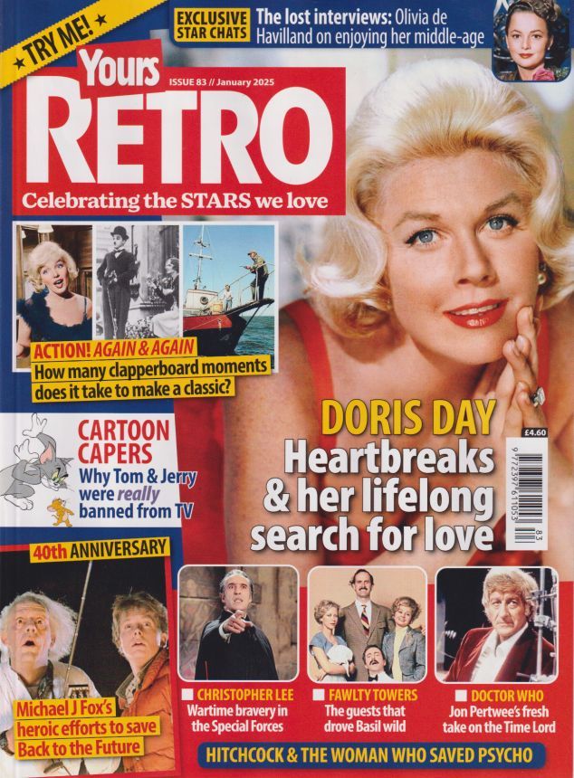 YOURS RETRO magazine side cover  January 2025