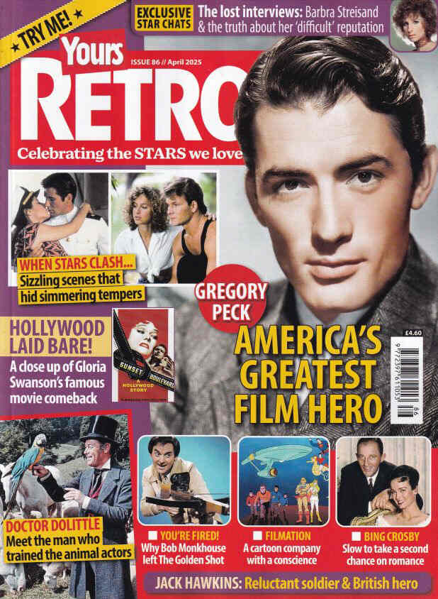 YOURS RETRO magazine side cover Issue 86  April 2025
