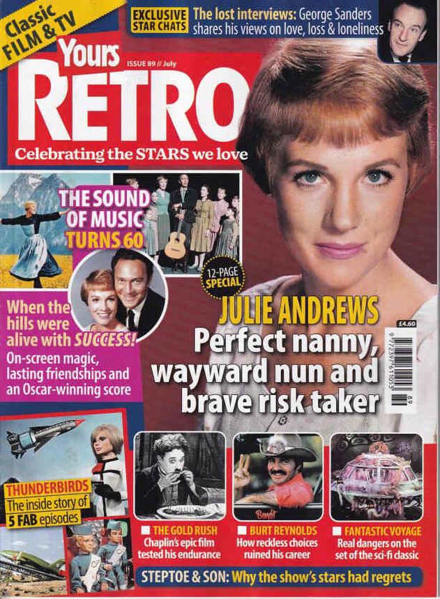 YOURS RETRO magazine side cover Issue 89  July 2025