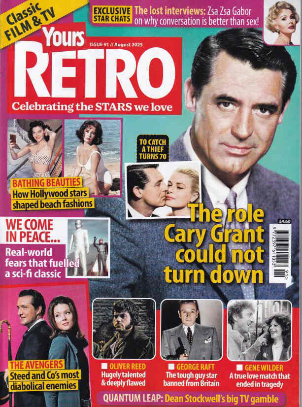 YOURS RETRO magazine side cover Issue 91  August 2025