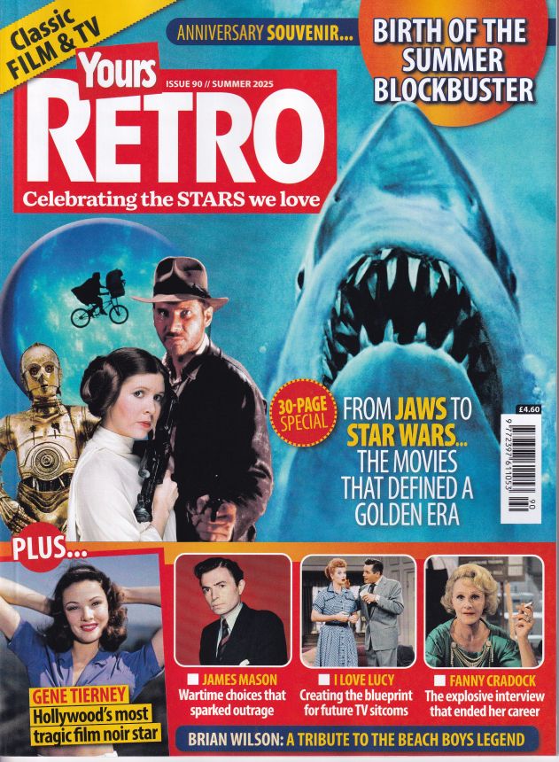 YOURS RETRO magazine side cover Issue 90 Summer 2025
