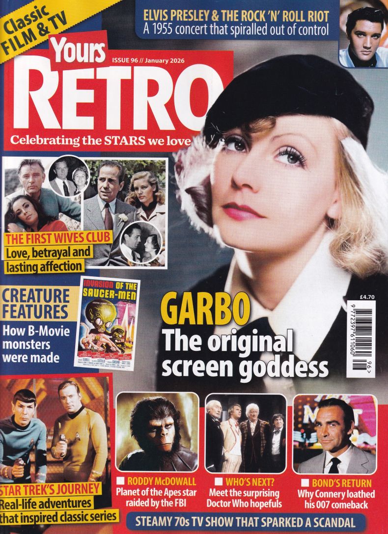 YOURS RETRO magazine side cover Issue 96  January 2026