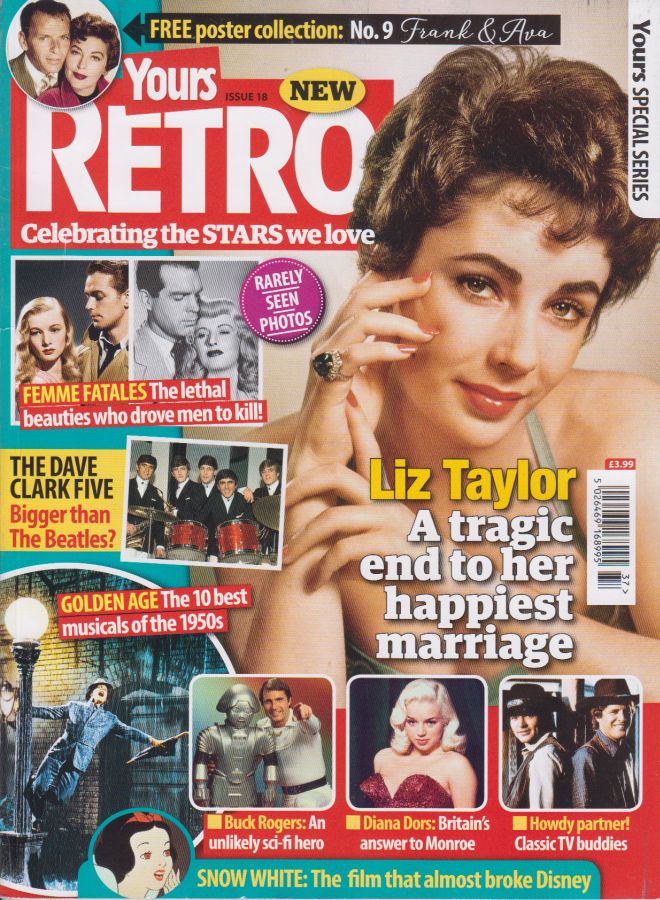 YOURS RETRO magazine side cover Issue 18 17 June 2019