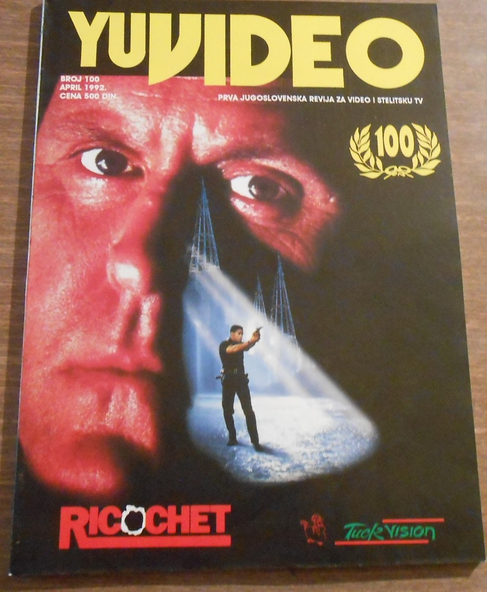 YU VIDEO magazine side cover Issue 100 April 1992