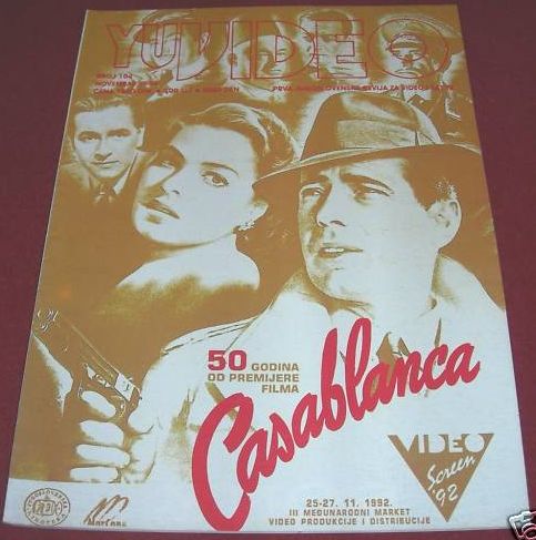 YU VIDEO magazine side cover Issue 104  1992