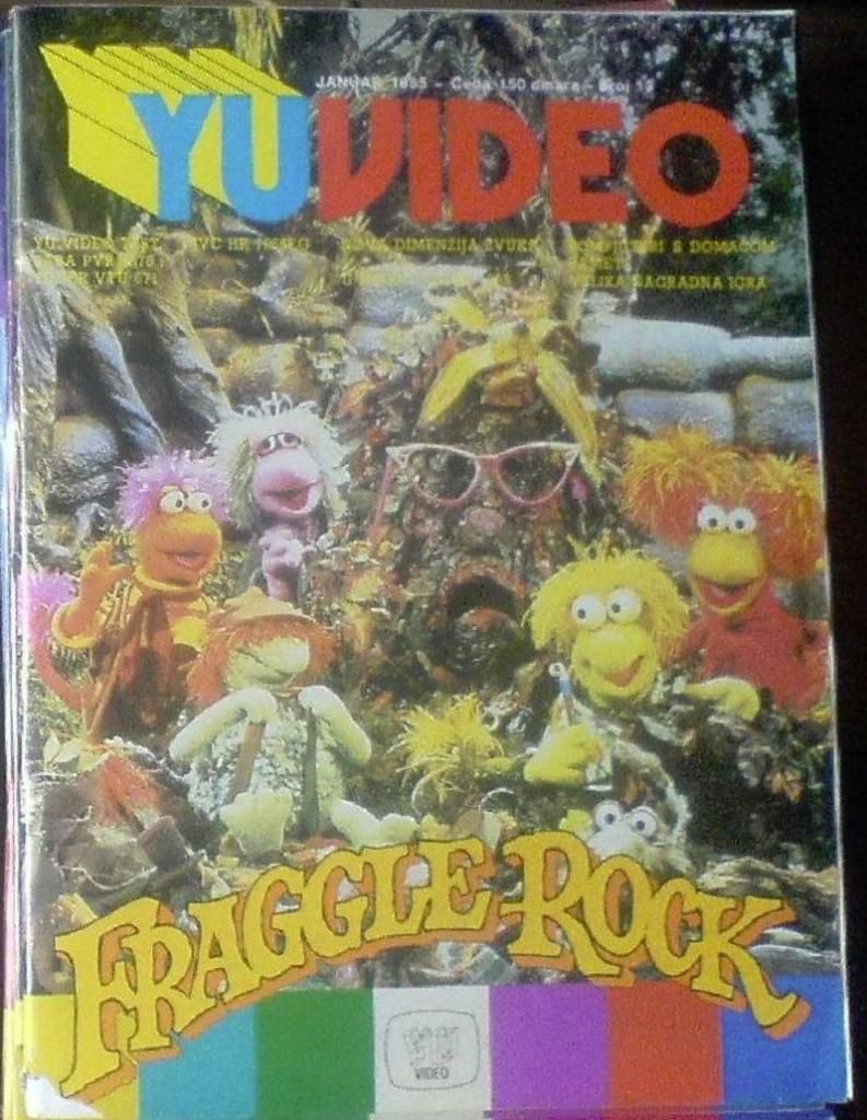 YU VIDEO magazine side cover Issue 13 January 1985