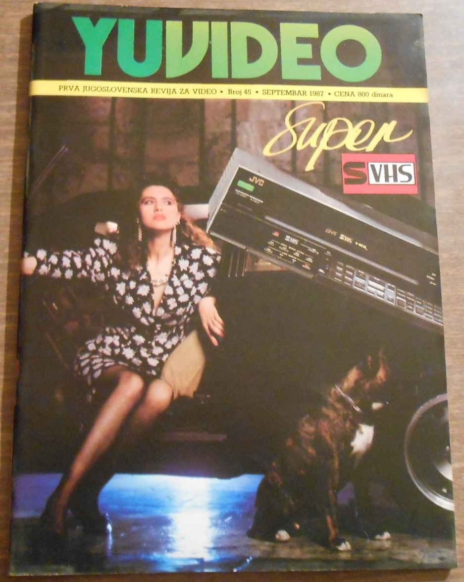 YU VIDEO magazine side cover Issue 45 September 1987