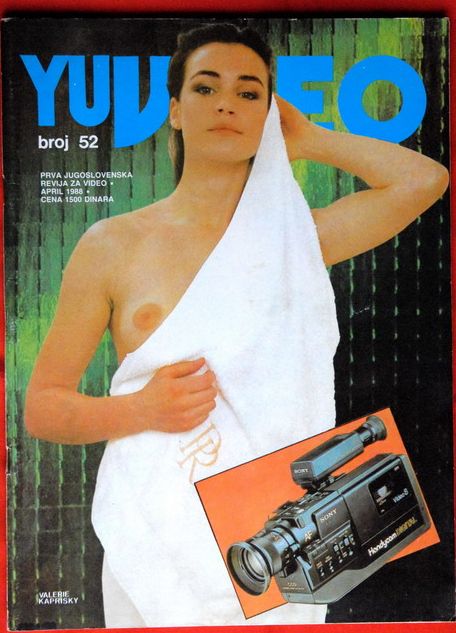 YU VIDEO magazine side cover Issue 52 April 1988