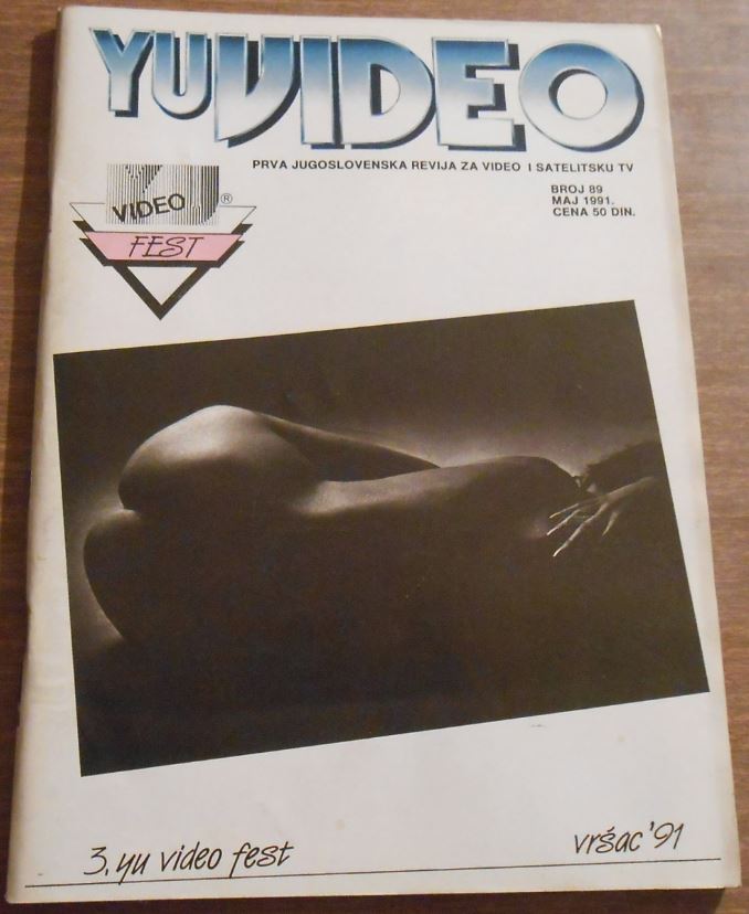 YU VIDEO magazine side cover Issue 89 May 1991