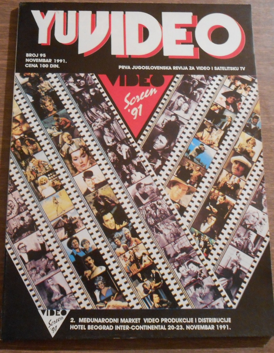 YU VIDEO magazine side cover Issue 95 November 1991
