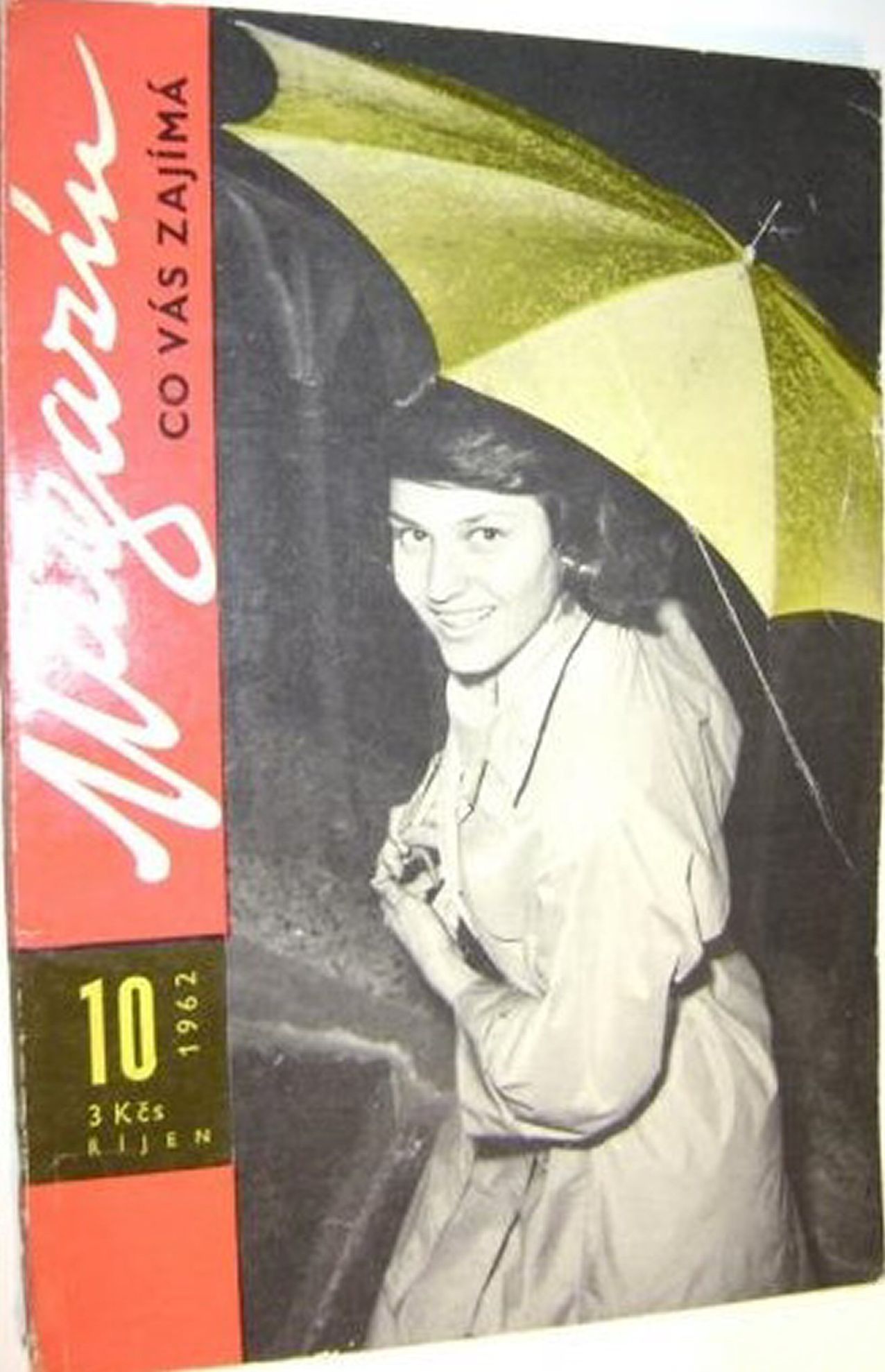 MAGAZIN CO VAS ZAJIMA magazine side cover Issue 10   1962