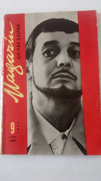 MAGAZIN CO VAS ZAJIMA magazine side cover Issue 9   1966
