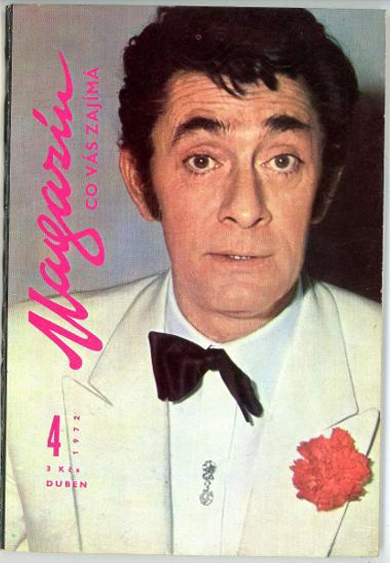 MAGAZIN CO VAS ZAJIMA magazine side cover Issue 4   1972