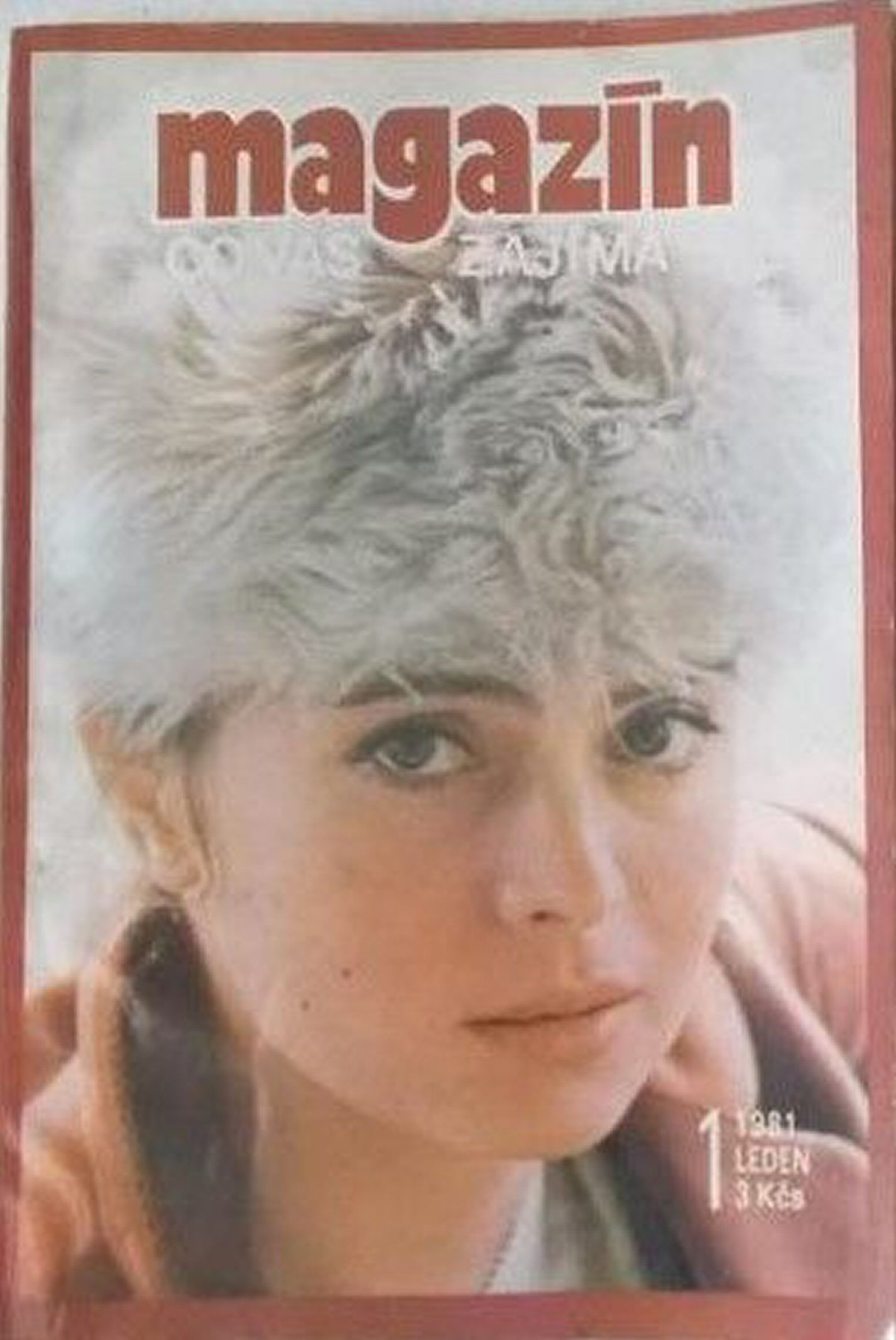 MAGAZIN CO VAS ZAJIMA magazine side cover Issue 1   1981