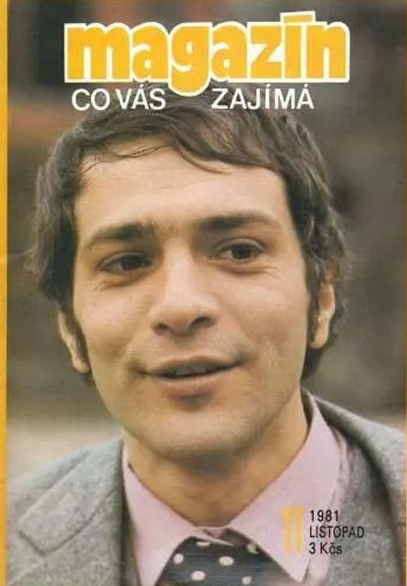 MAGAZIN CO VAS ZAJIMA magazine side cover Issue 11   1981