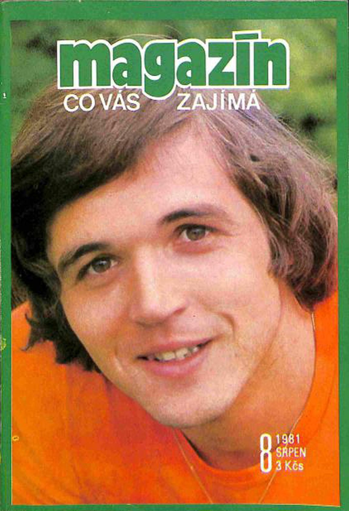 MAGAZIN CO VAS ZAJIMA magazine side cover Issue 8   1981