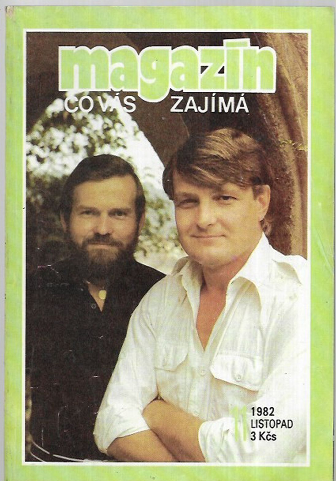 MAGAZIN CO VAS ZAJIMA magazine side cover Issue 11   1982